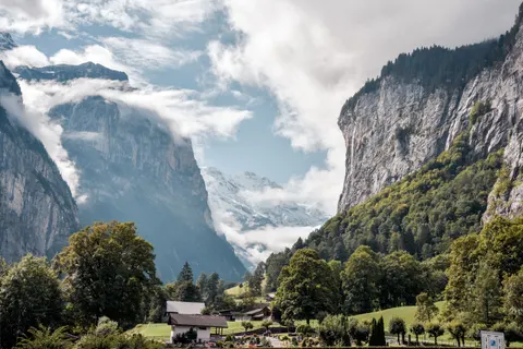 Swiss Alps 4K Wallpaper · mountains · 3840×2563
