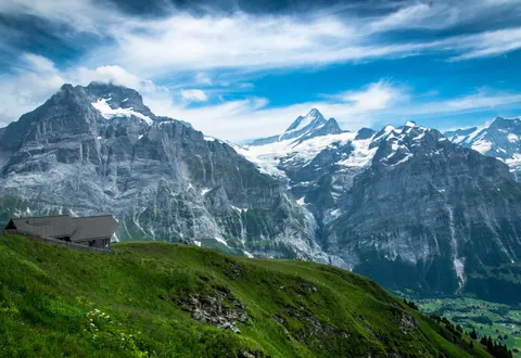 Swiss Alps 4K Wallpaper · mountains · 3840×2638