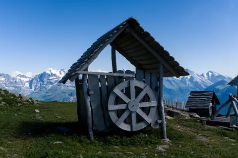 Swiss Alps 4K Wallpaper · mountains · 3840×2558