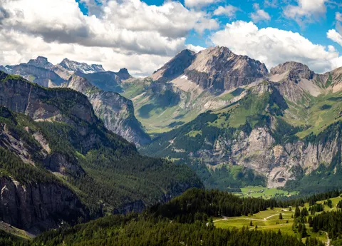 Swiss Alps 4K Wallpaper · mountains · 3840×2757