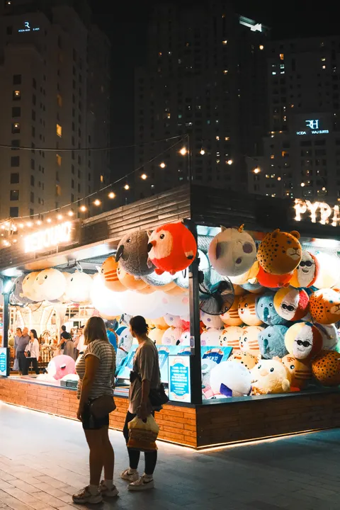 Night Market Phone Wallpaper · street · 1440×2160