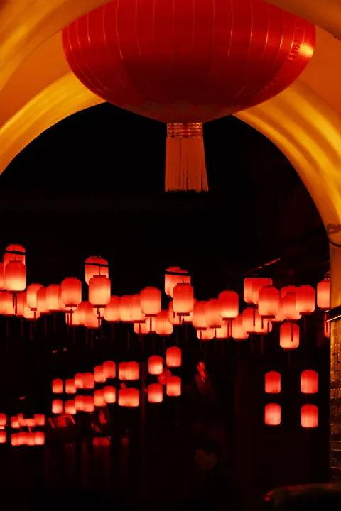 Night Market Phone Wallpaper · street · 1440×2160