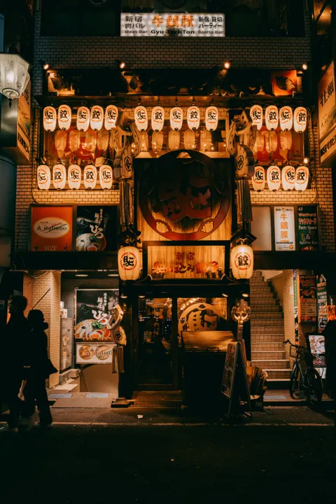 Night Market Phone Wallpaper · street · 1440×2160