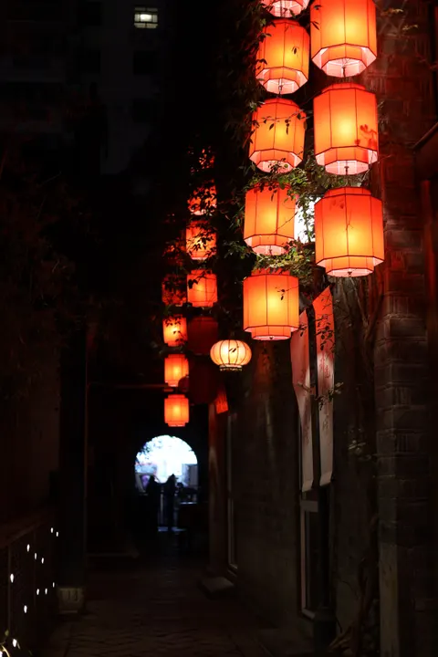 Night Market Phone Wallpaper · street · 1440×2160