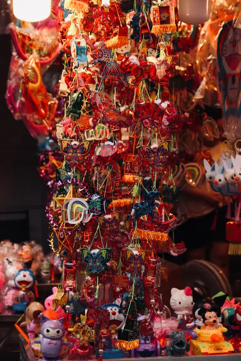 Night Market Phone Wallpaper · street · 1440×2160