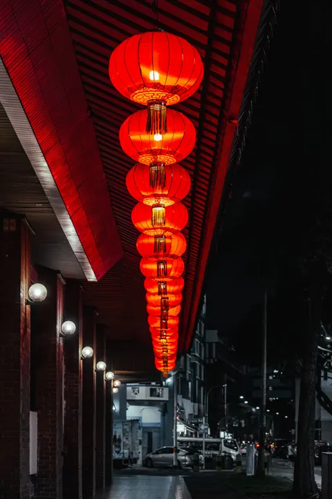 Night Market Phone Wallpaper · street · 1440×2160