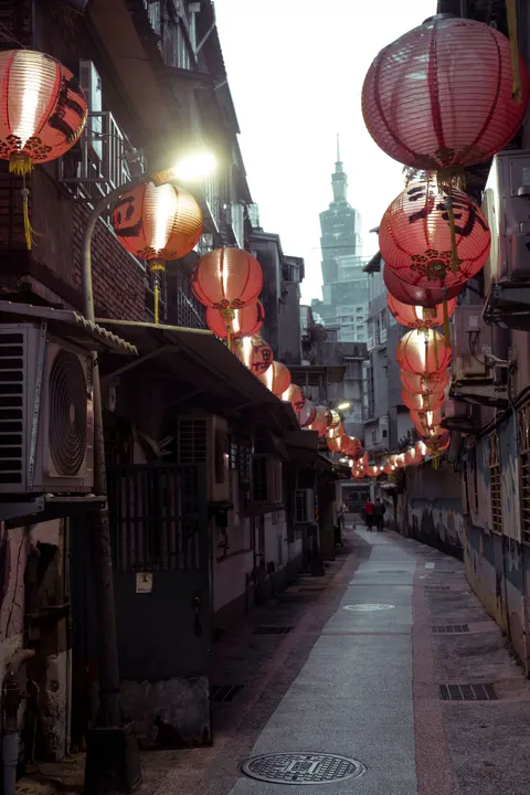 Night Market Phone Wallpaper · street · 1440×2159