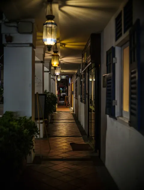 Night Market Phone Wallpaper · street · 1440×1904