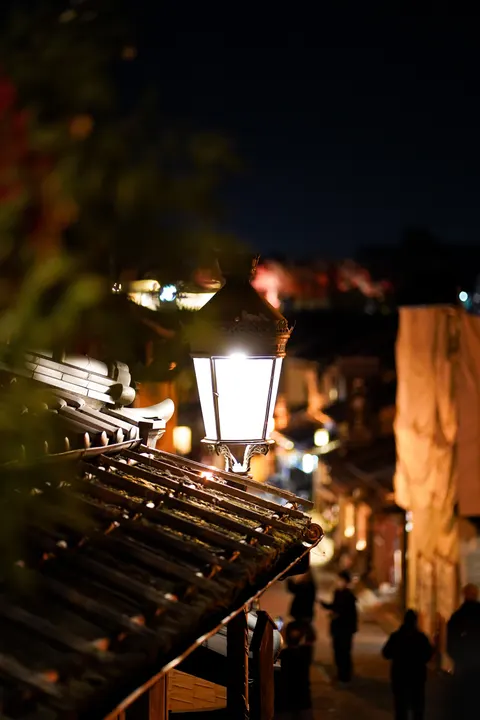 Night Market Phone Wallpaper · street · 1440×2160