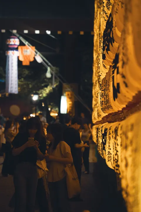 Night Market Phone Wallpaper · street · 1440×2159