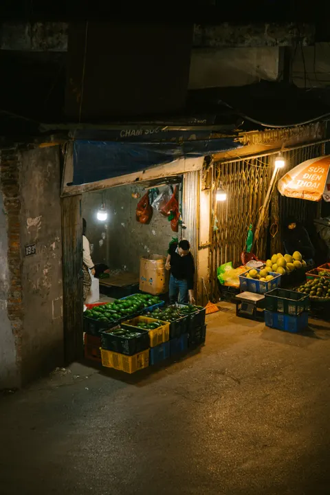 Night Market Phone Wallpaper · street · 1440×2160