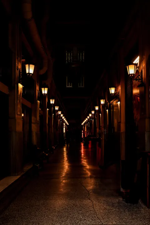 Night Market Phone Wallpaper · street · 1440×2160