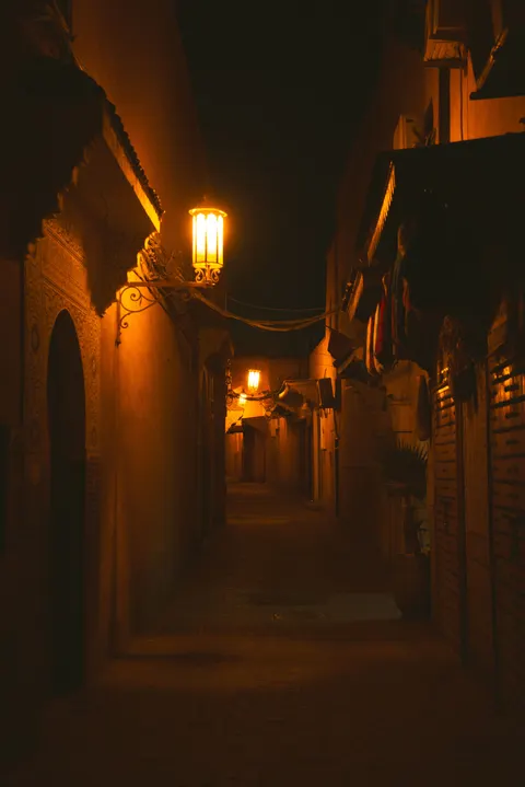 Night Market Phone Wallpaper · street · 1440×2157
