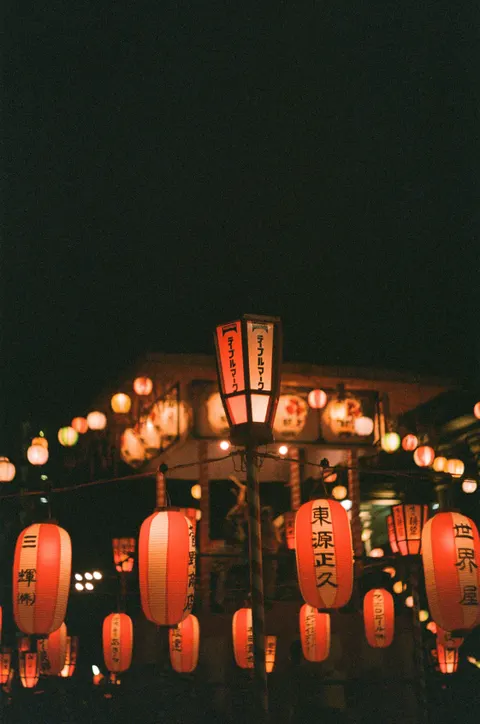 Night Market Phone Wallpaper · street · 1440×2172