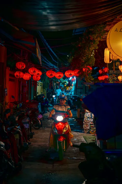 Night Market Phone Wallpaper · street · 1440×2160
