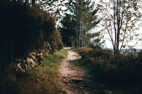 Mountain Trail 4K Wallpaper · mountains · 3840×2560