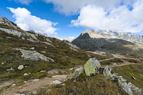Mountain Trail 4K Wallpaper · mountains · 3840×2558