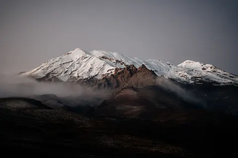Volcanic Peak 4K Wallpaper · mountains · 3840×2560