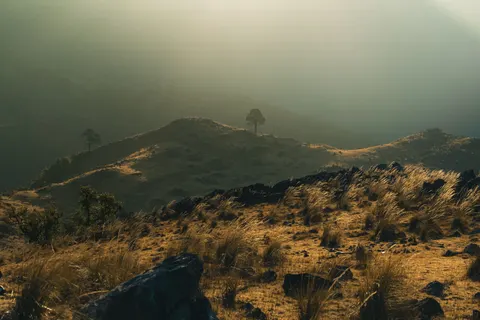 Golden Peak 4K Wallpaper · mountains · 3840×2560