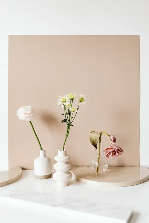 Cream Minimal Phone Wallpaper · pastel · 1440×2160