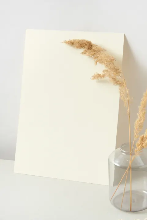 Cream Minimal Phone Wallpaper · pastel · 1440×2158