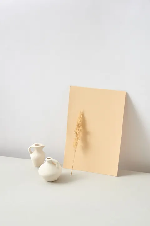 Cream Minimal Phone Wallpaper · pastel · 1440×2158