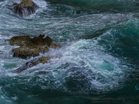 Stormy Sea 4K Wallpaper · ocean · 3840×2880