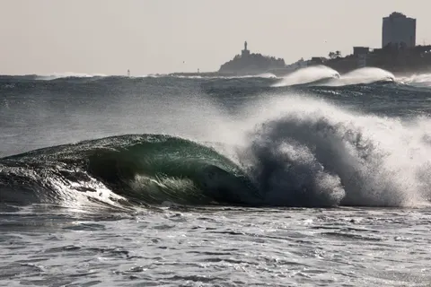 Wallpaper Laut Badai 4K · ocean · 3840×2560