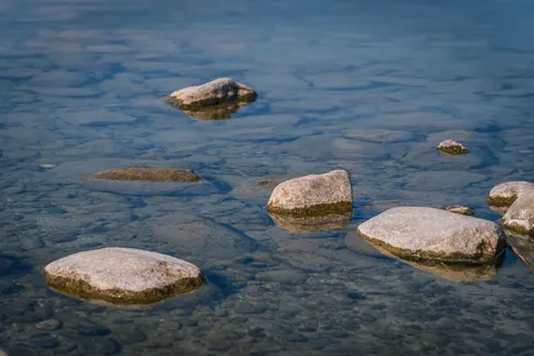 Papel de parede Lagoa cristalina 4K · ocean · 3840×2560