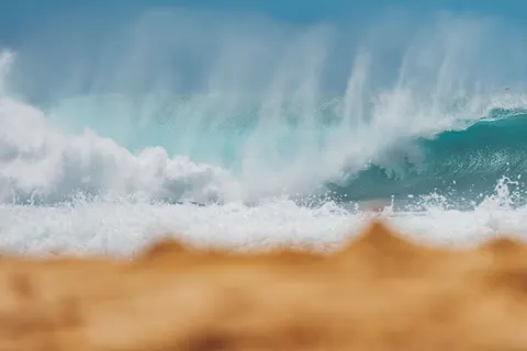 서핑 파도 4K 배경화면 · ocean · 3840×2560