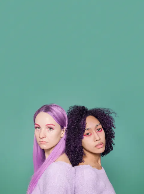 Mint Lavender Phone Wallpaper · pastel · 1440×1944