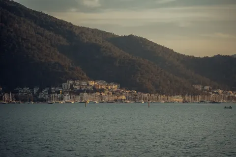 沿岸の港 4K壁紙 · ocean · 3840×2560
