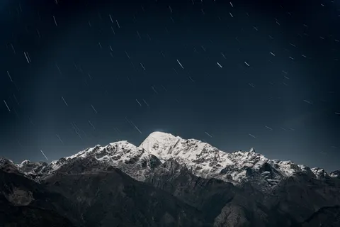 Star Trails 4K Wallpaper · space · 3840×2560