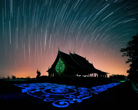 Star Trails 4K Wallpaper · space · 3840×3072