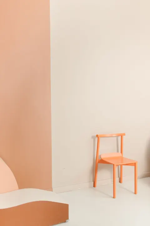 Peach Minimal Phone Wallpaper · pastel · 1440×2160