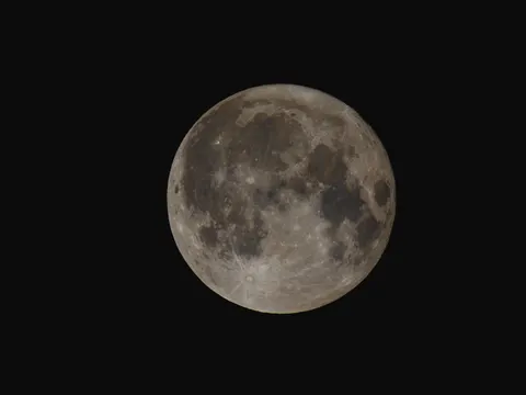 Full Moon 4K Wallpaper · space · 3840×2883