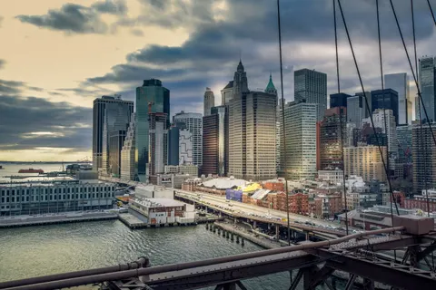 New York Skyline 4K Wallpaper · city · 3840×2560