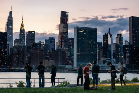 New York Skyline 4K Wallpaper · city · 3840×2560