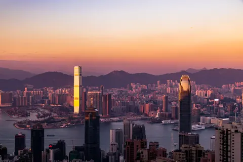 Hong Kong Night 4K Wallpaper · city · 3840×2560