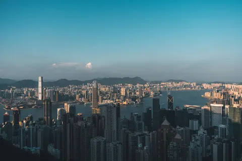 Hong Kong Night 4K Wallpaper · city · 3840×2560