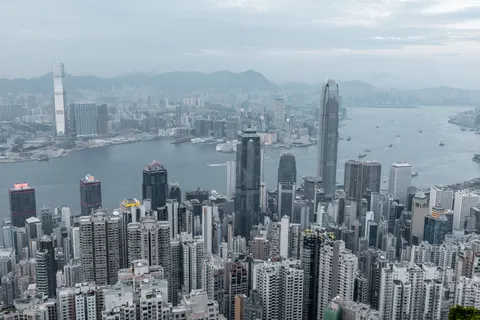 Hong Kong Night 4K Wallpaper · city · 3840×2561