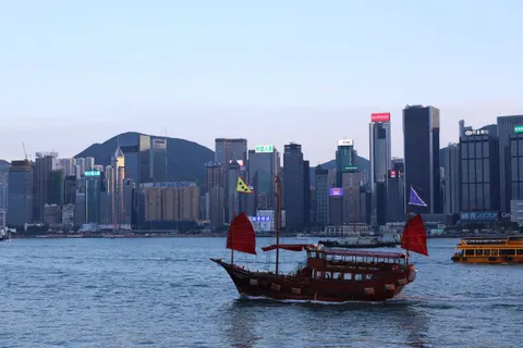 Hong Kong Night 4K Wallpaper · city · 3840×2560