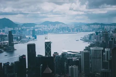 Hong Kong Night 4K Wallpaper · city · 3840×2560