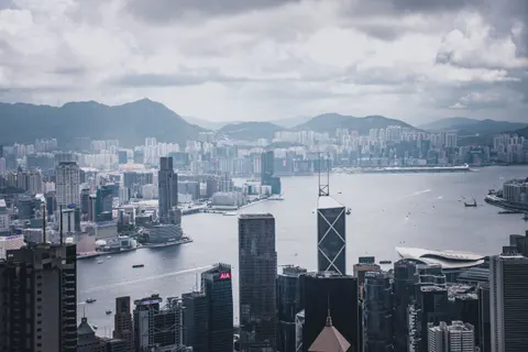 Hong Kong Night 4K Wallpaper · city · 3840×2560