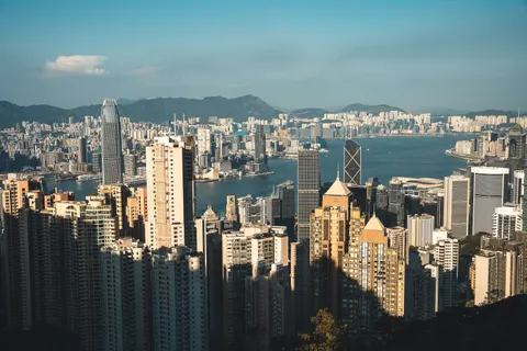 Hong Kong Night 4K Wallpaper · city · 3840×2560