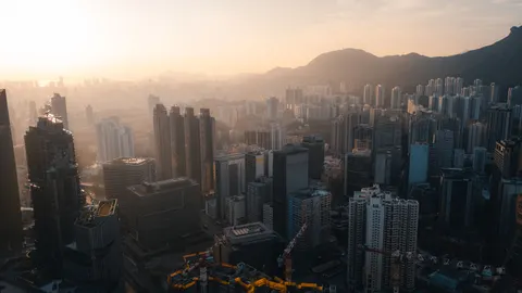 Hong Kong Night 4K Wallpaper · city · 3840×2160