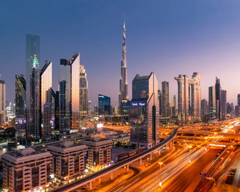 Dubai-Skyline 4K Hintergrundbild · city · 3840×3072