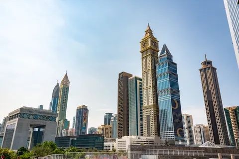 Dubai Skyline 4K Wallpaper · city · 3840×2563