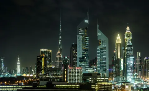 Dubai-Skyline 4K Hintergrundbild · city · 3840×2362