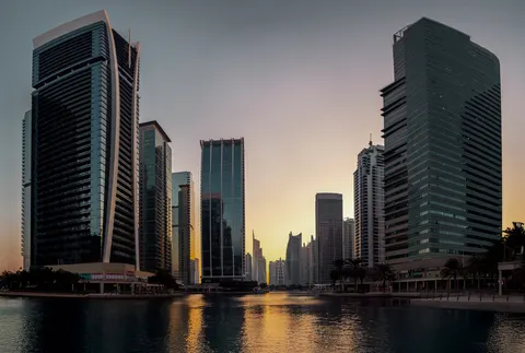 خلفية أفق دبي بدقة 4K · city · 3840×2586